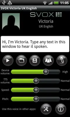 SVOX Victoria UK English (trial) android App screenshot 0